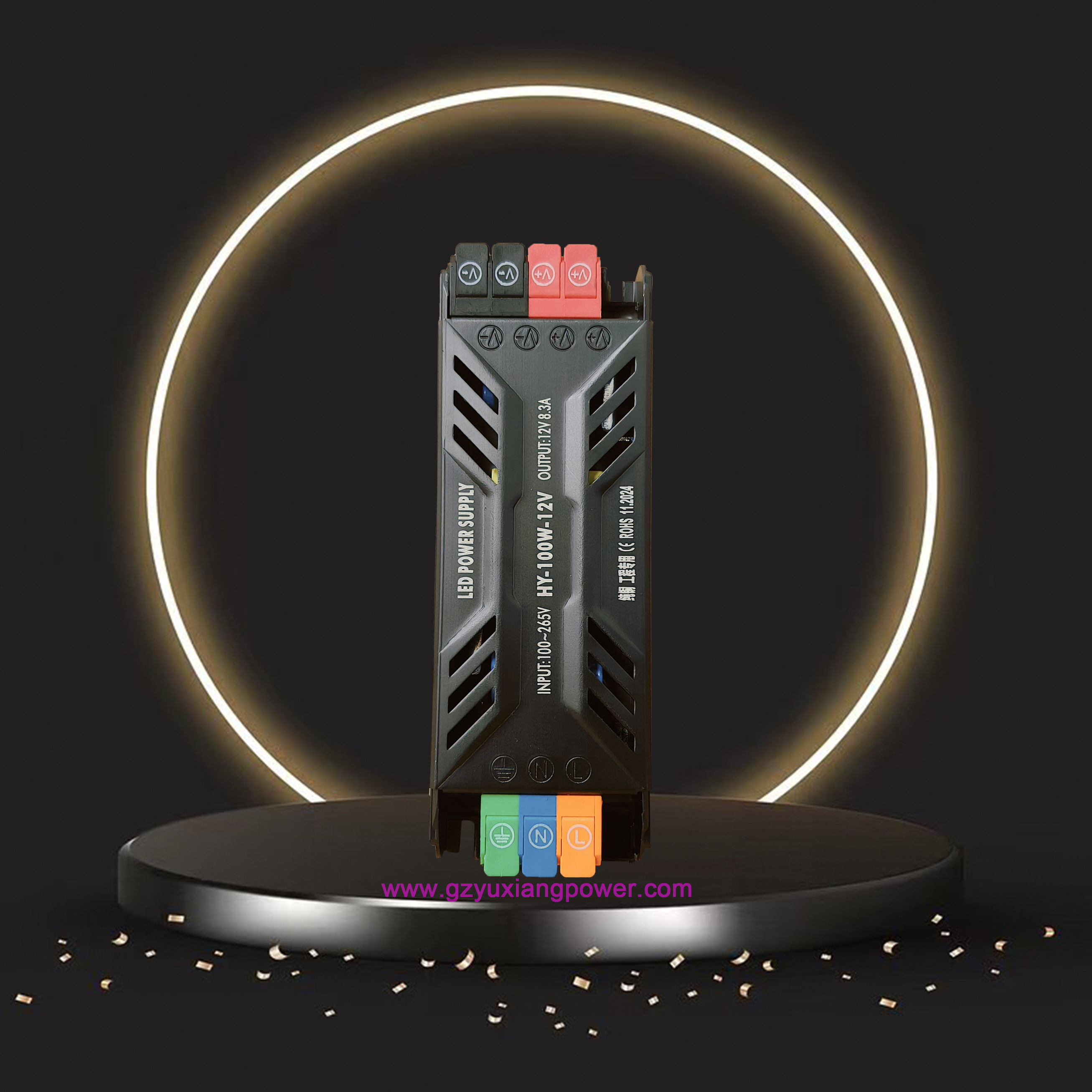 12V/24V LED-verlichte letterreclame slanke schakelende voeding