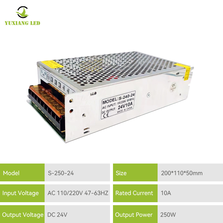 24v 10a schakelende voeding