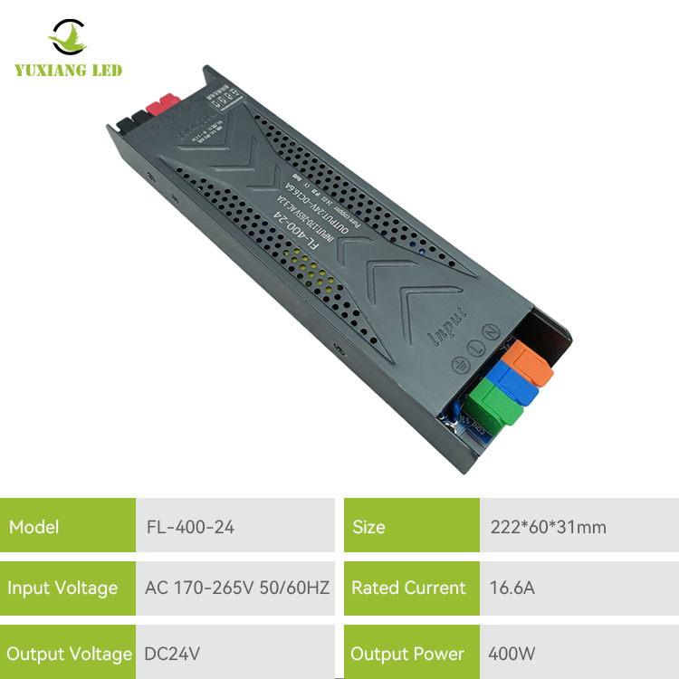 24v 400w voeding voor led-lineaire verlichting