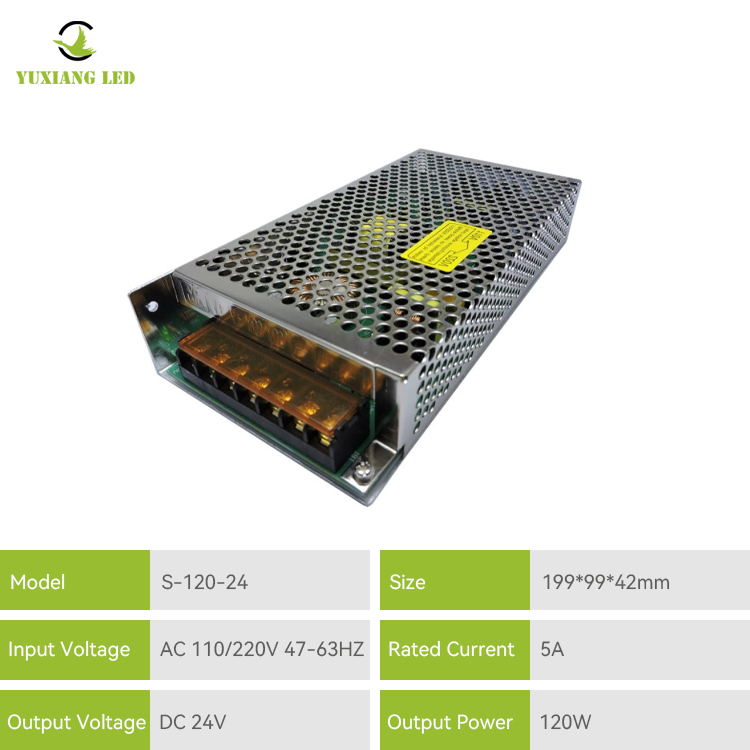 24v 5A schakelende voeding