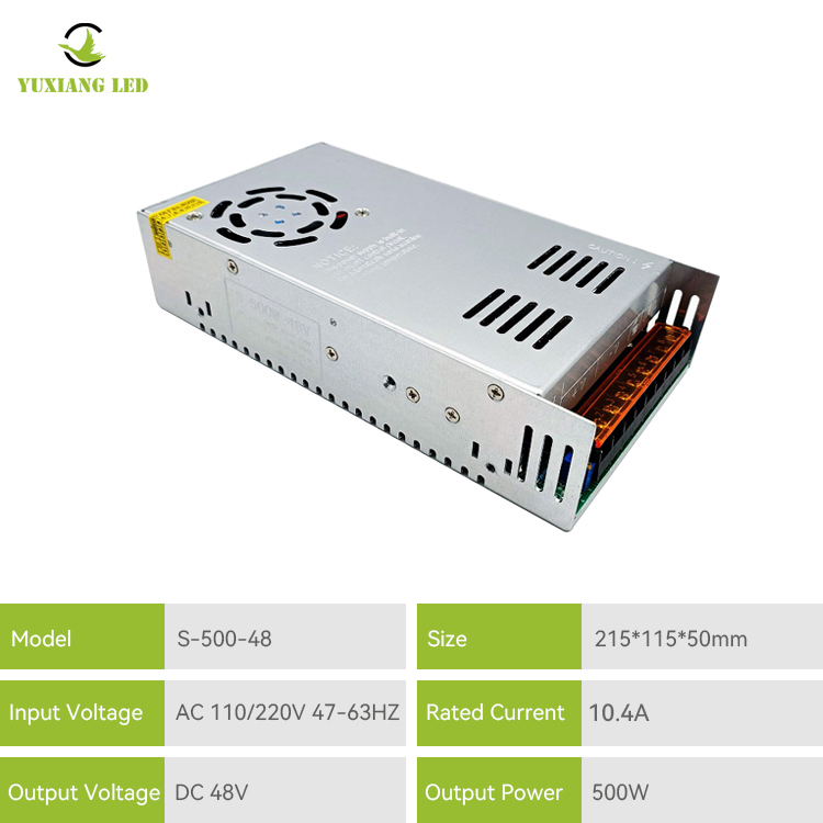 48v 500w schakelende voeding