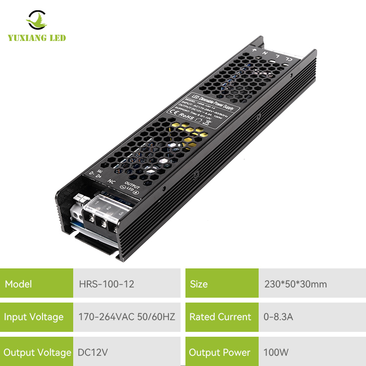 Dimbare LED-voeding 12V 100W TRIAC 0-10V