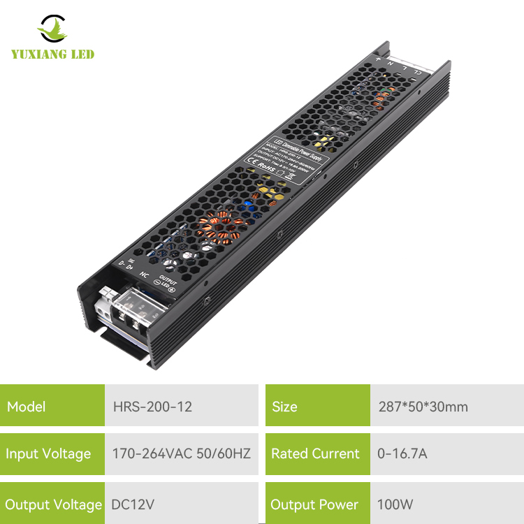 Dimbare LED-voeding 12V 200W TRIAC 0-10V